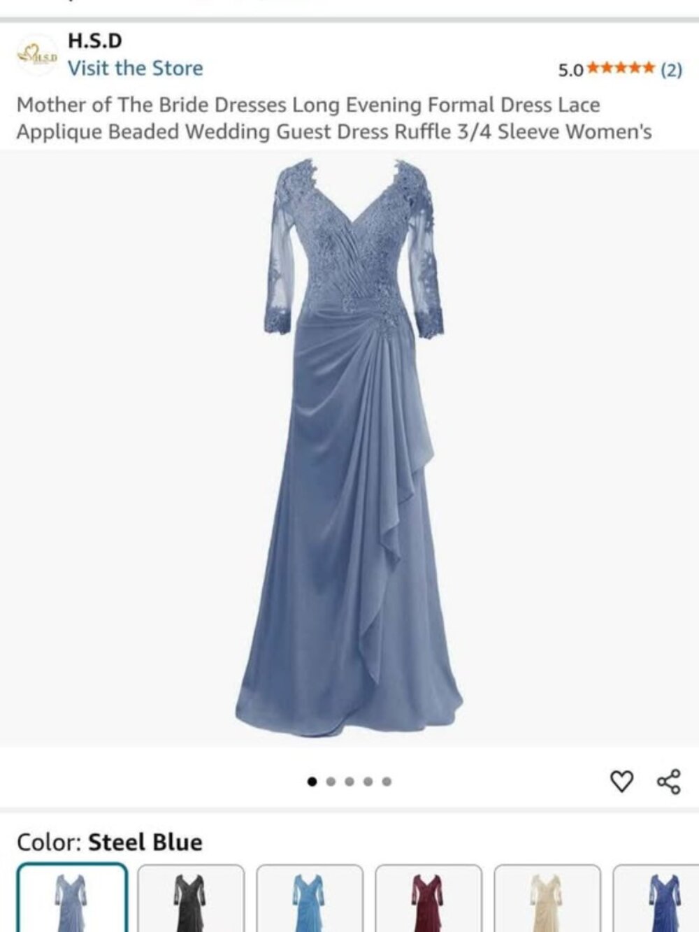 Mother of the Bride/Groom Dress